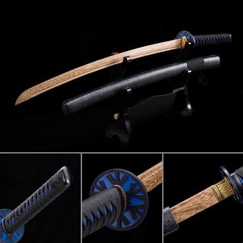 Practice Wooden Katana Handmade Natural Wooden Blade Bokken Practice