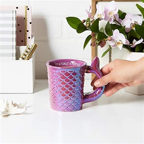 Tri Coastal Design Ceramic Reusable Coffeetea Mugs Cute Novelty