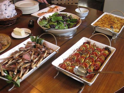 Vegetable Tian: Anatomy of a Dinner Party: Buffet for 12 - Sis. Boom. Blog!
