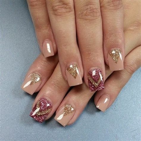 Fantastische Nageldesigns Mit Glitzer Nagellack