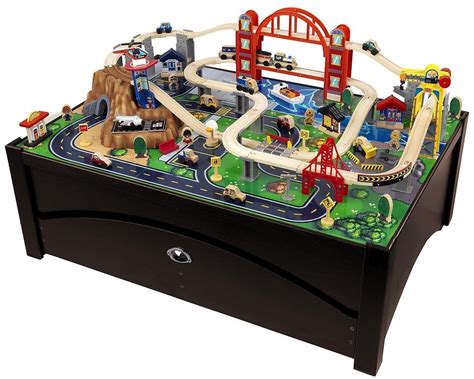 It is compatible with wooden thomas & friends and other sets related to it. Amazon.com: Metropolis Train Table & Set: Toys & Games