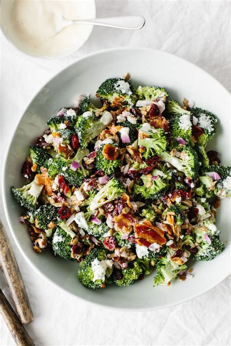 This Easy Healthy Broccoli Salad Is A Combination Of Broccoli Bacon