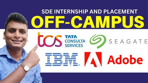 Off Campus Sde Internship And Placement 2023 2024 2022 2021 Batch