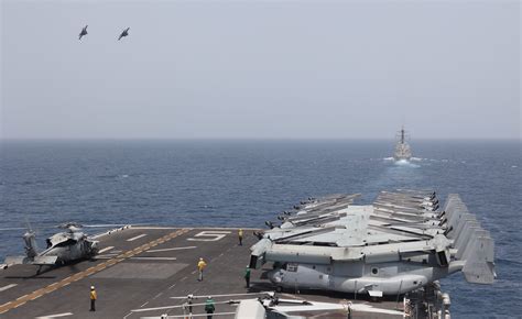 Uss Bataan Uss Carter Hall And 26th Meu Now In The Persian Gulf Usni News