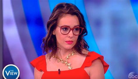 Confused Alyssa Milano To Trump ‘leave My Boobs Alone Newsbusters