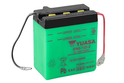 6n6 1d 2 Yuasa Conventional 6 Volt Battery Cpc Batteries