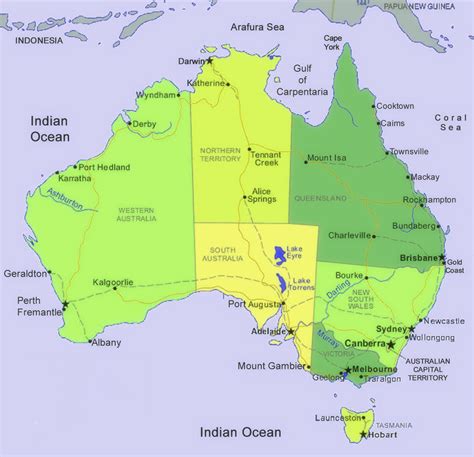 Sejarah Populer Peta Benua Australia