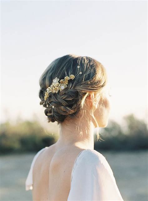 You don't need super long lengths to achieve romantic and textured braided updos. Unique Creative and Gorgeous Wedding Hairstyles for Long ...