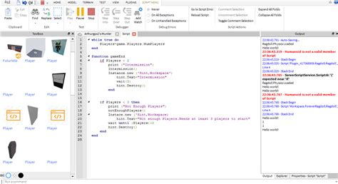 Find and create custom studio add‑ons. roblox - LUA script error: '(' expected near 'if' - Stack ...