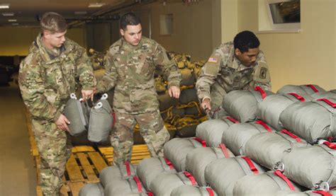 Parachute Riggers Establish Readiness One Parachute At A Time Article
