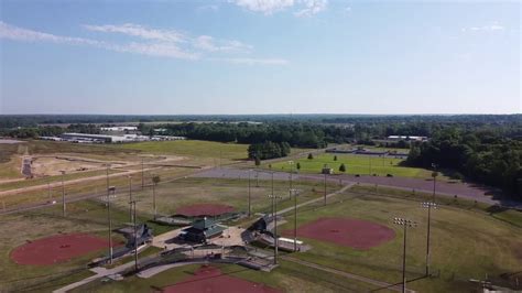 Drone Flyover Of The Baseball Fields At Arlington Sport Complex Youtube