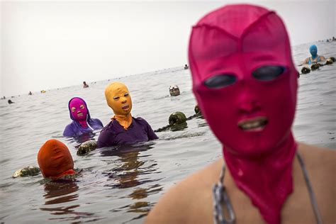 Facekini Will Women Around The World Go For Chinas Latest Swimwear Trend