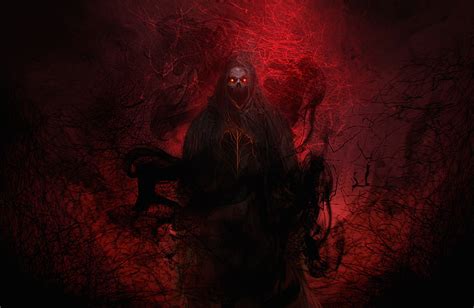Hd Wallpaper Black And Red Grim Reaper Wallpaper Death The Devil