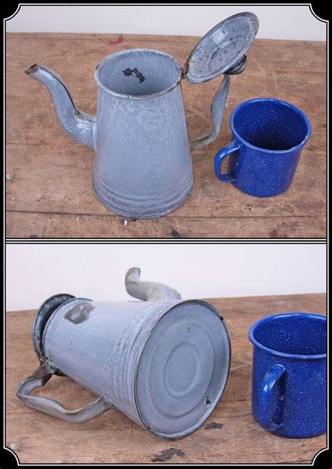 4.4 out of 5 stars with 888 ratings. Small Vintage Gray Enamel Coffee Pot