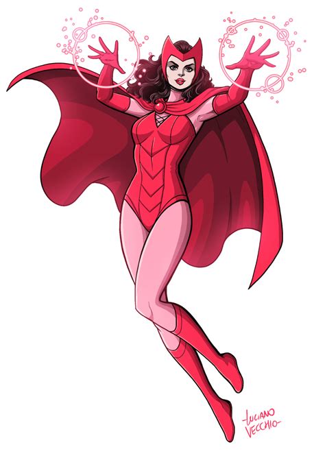 Scarlet Witch Luciano Vecchio Scarlet Witch Marvel Scarlet Witch