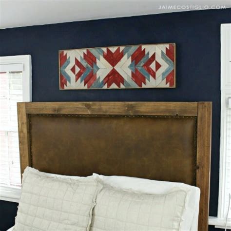 Diy Stained Wood Wall Art Jaime Costiglio