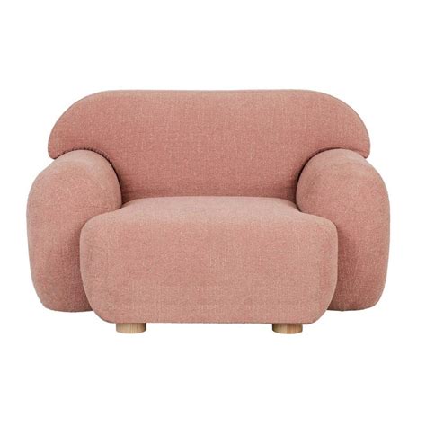 Buy Sidney Plump Sofa Chair Blush Pink Online Globewest Australia