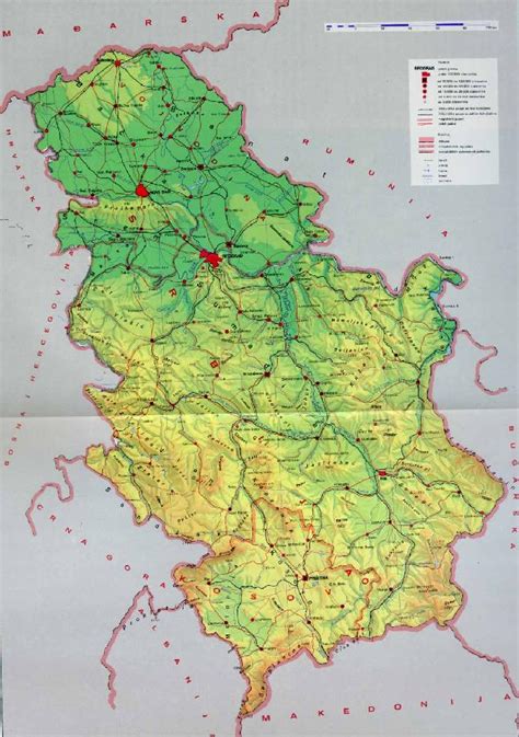 Karta Srbije Vranje Superjoden