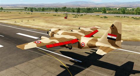 Egyptian Air Force Eaf C 130 And Kc 130 Hercules Liveries For Ai