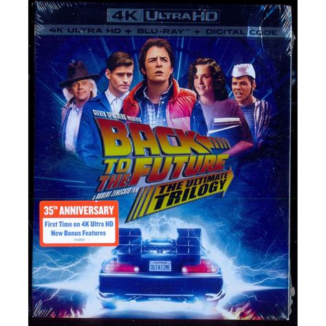 Back To The Future The Ultimate Trilogy 4k Blu Ray Shopee Malaysia