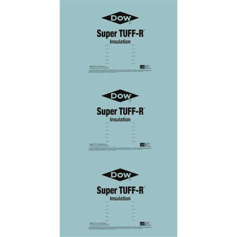 Super Tuff R 2 In X 4 Ft X 8 Ft R 13 Rigid Foam Board Insulation