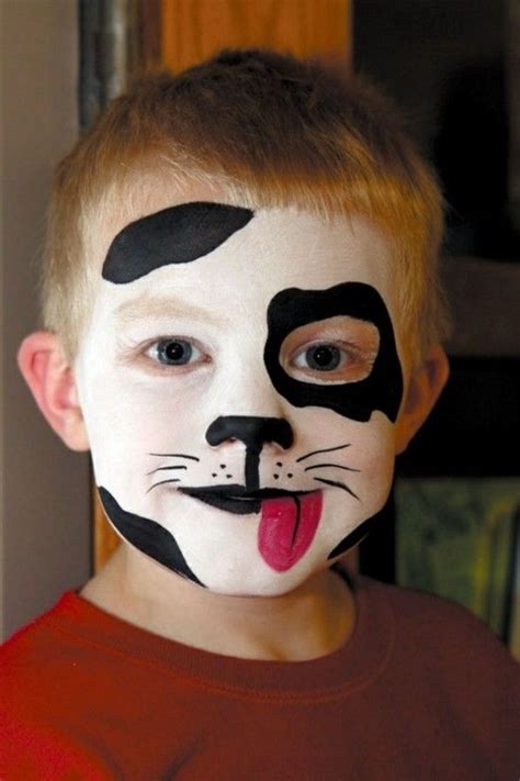 Kinderschminken Schminktipps Karneval Hund Schminken Face Painting Easy