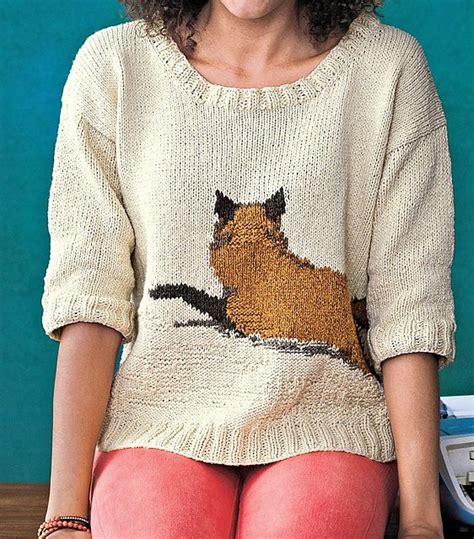 Ravelry Fox In The Snow Pattern By Kristina Mcgowan Knitting Designs