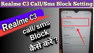 Realme C3 Calls/sms Black List Setting || 2020 || - YouTube