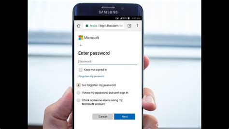 During the process of switching the system forces you. Change/Recover Forgotten Microsoft Account Password in Phone (100% Works) No Email/Number Needed ...