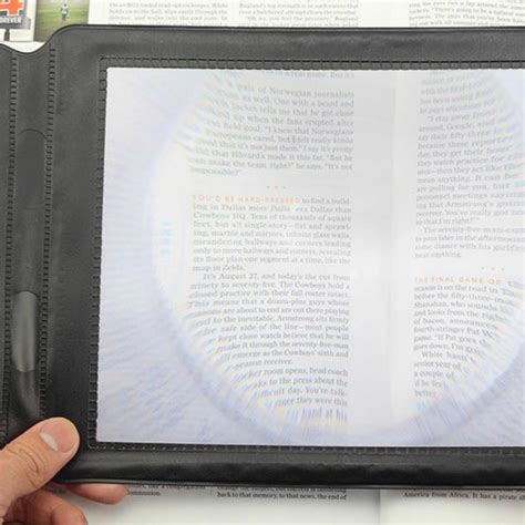 buy big a4 full page magnifier sheet large magnifying glass book reading aid lens b at