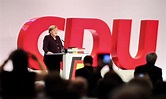 Convention of Germany's Christian Democratic Union (CDU) party held in ...