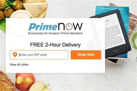 Amazons New Prime Now Site Offers Same Day Deliveries On Web As Well