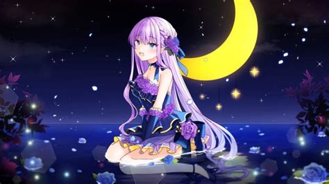 Anime Girl Purple Hair 100 Images And Pictures
