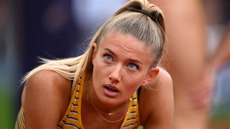 alica schmidt track and field star dubbed the world s sexiest athlete prepared for the