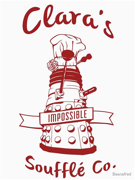 Claras Impossible Soufflé Company Red T Shirt By Beanafred Redbubble