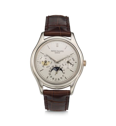 Patek Phillipe Ref 3940g 013 A Fine 18k White Gold Perpetual