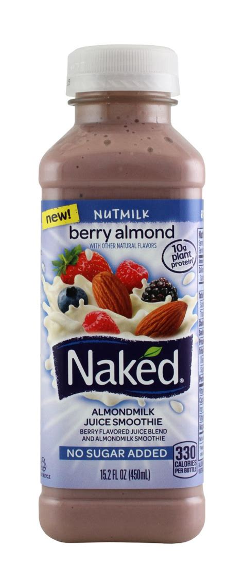 Berry Almond Naked Juice Nut Milk Bevnet Com Product Review Ordering Bevnet Com