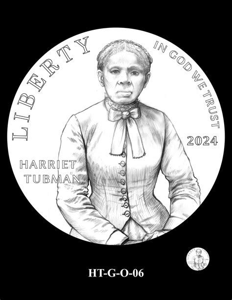 2024 Harriet Tubman Commemorative Gold Coin Ccac Images Us Mint