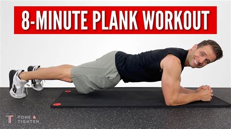 8 Minutes Of Planks For Rock Solid Abs Tough Core Workout Youtube