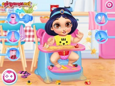 Messy Baby Princess Cleanup Play Online