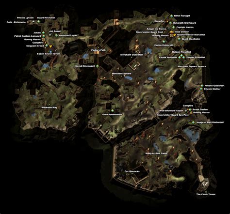 Image Map Tower District Neverwinter Wiki Fandom Powered By Wikia