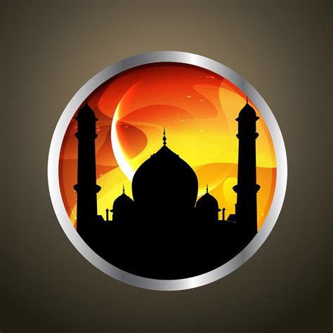 Ramadan Kareem Badge 219547 Vector Art At Vecteezy