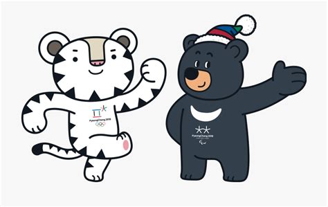 Winter Olympics 2018 Mascot Transparent Cartoon Free