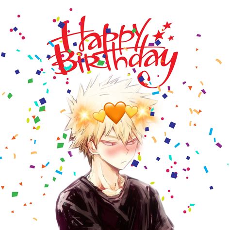 Freetoedit Bakugoukatsuki Happy Birthday Bakugou 💥💥 Happy Birthday