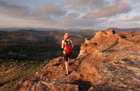 Image Of Hiking Around The Beautiful Blue Mountains West Of Sydney