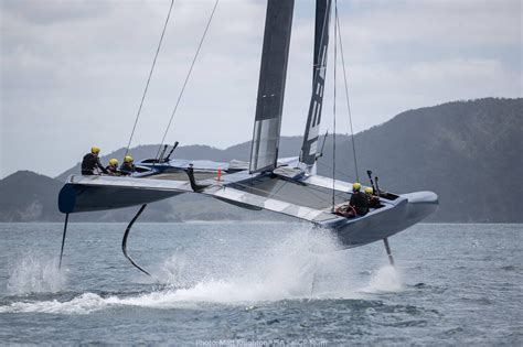 Usa sailgp team replica cap. Sail GP USA Team: F50 Training in New Zealand - Catamaran ...