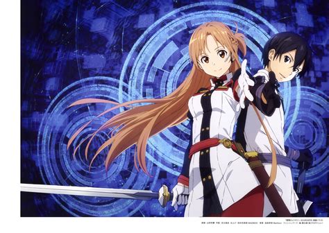 Yamada Yukei Sword Art Online Sword Art Online Ordinal Scale Asuna Sword Art Online Kirito