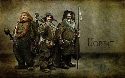 The Hobbitbombur Bofur Bifur The Hobbit An Unexpected Journey