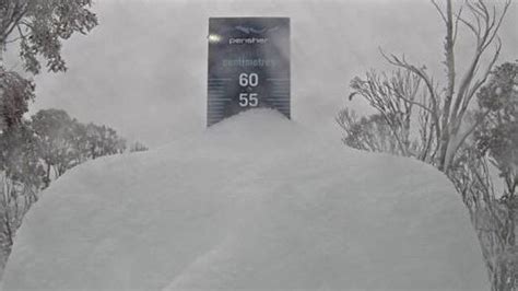 Nsw Snow Cold Weather Sees Half Metre Of Snowfall In “rare” Event