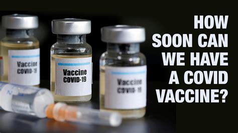 If you are already eligible for a vaccine you do not need to register. How soon can we have a Covid-19 vaccine? - Times of India